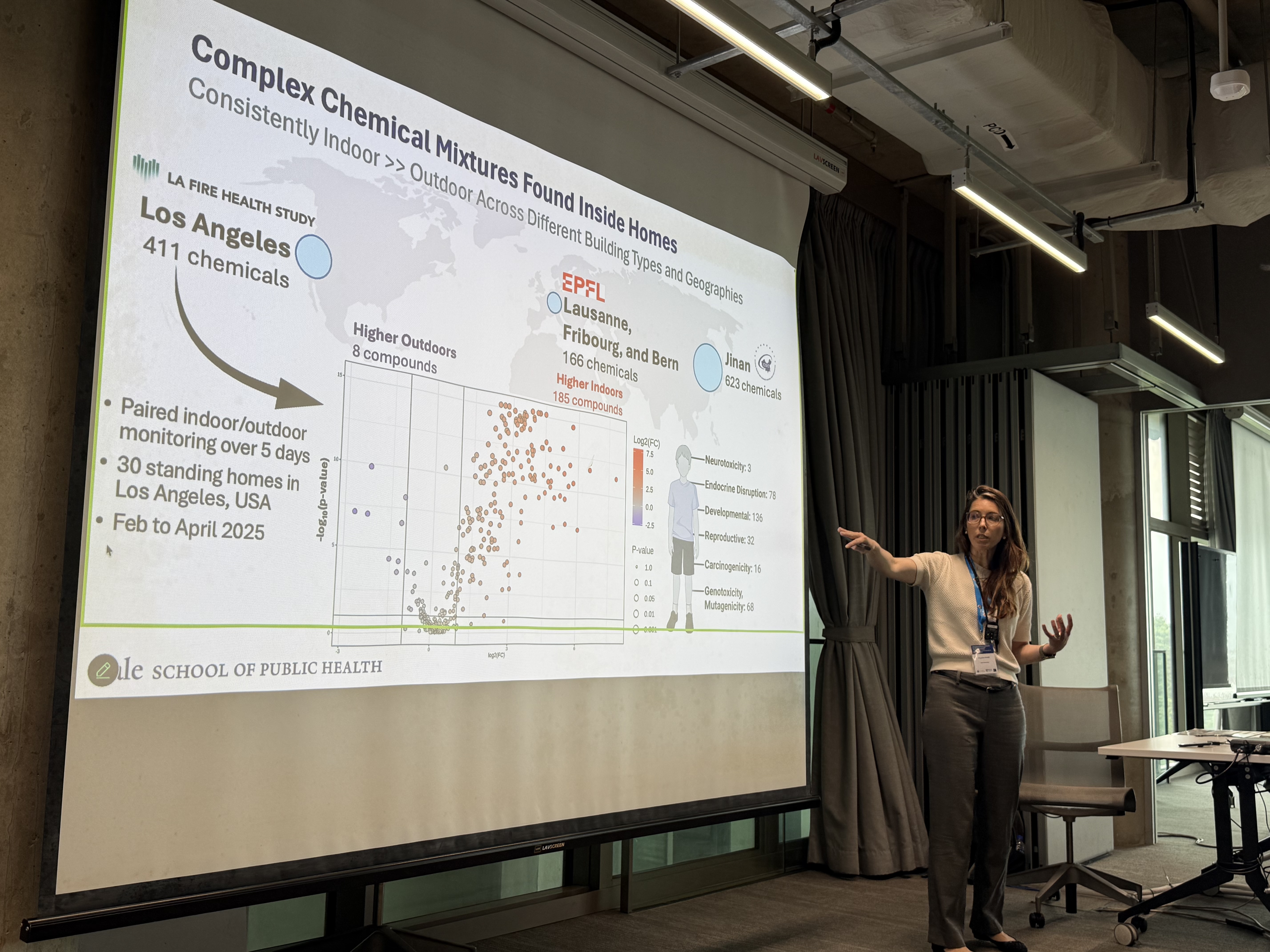 Co-lead of the ChemBio Hub Krystal Pollitt, PhD, Yale University presenting at the workshop.