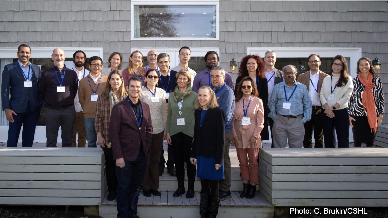 The Banbury Exposomics Consortium at Cold Spring Harbor Laboratory in December 2023. Photo Citation: C/Burkin/CSHL