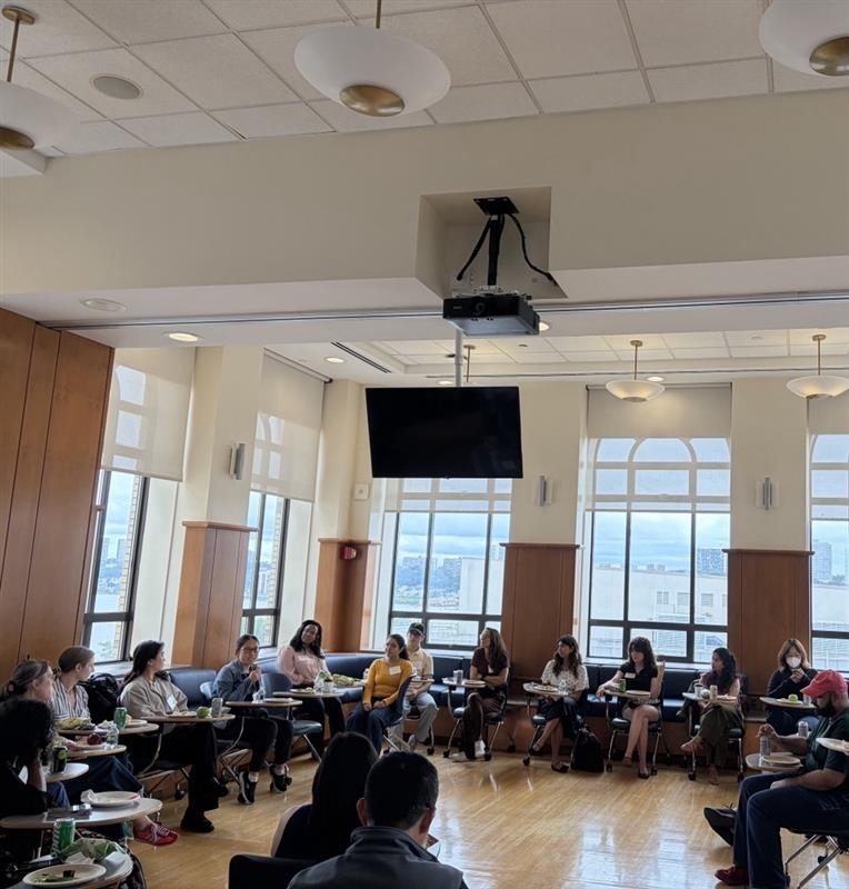 Networking Lunch during the Exposome Bootcamp.