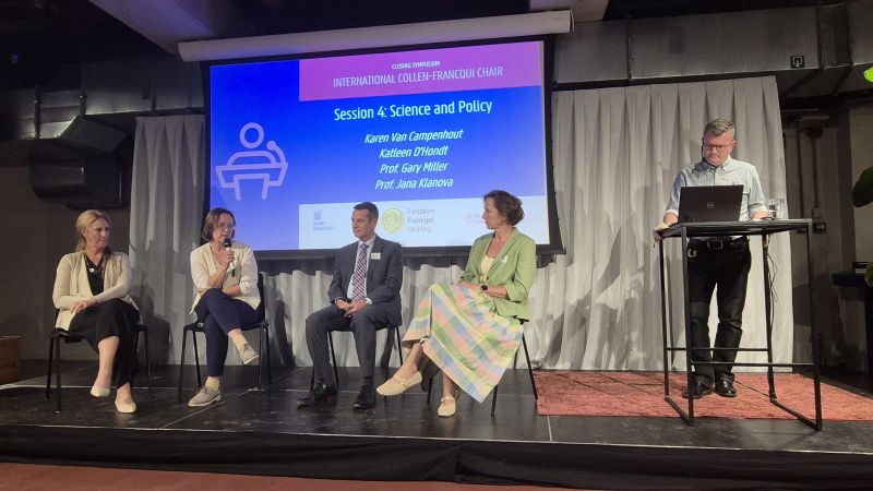 Science and Policy Debate moderated by Aidan Gilligan.