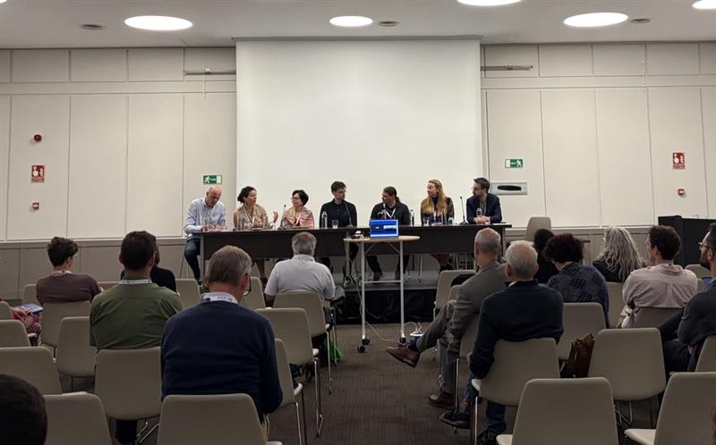 Panel Discussion “Geospatial methods and applications” at the Global Exposome Summit on day three.
