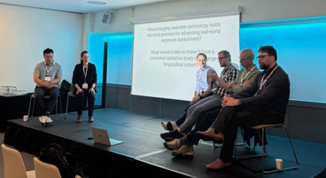 Panel Discussion “Wearables” at the Global Exposome Summit on day three.